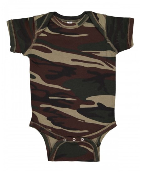 Code Five 4403   Infant Camo Bodysuit