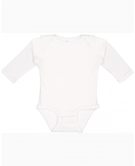 Rabbit Skins 4411   Infant Long-Sleeve Bodysuit