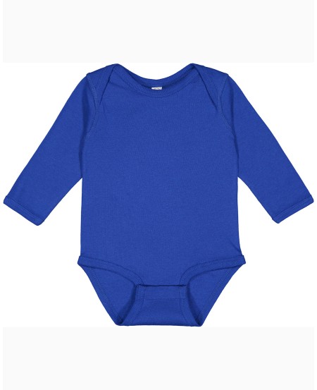 Rabbit Skins 4411 Infant Long-Sleeve Bodysuit