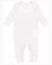 Rabbit Skins 4412   Infant Baby Rib Coverall