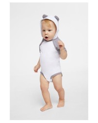 Rabbit Skins 4417   Infant Character Hooded Bodysuit with Ears