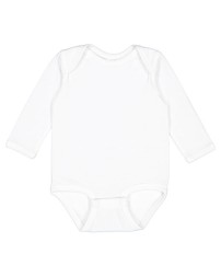 Rabbit Skins 4421RS   Infant Long Sleeve Jersey Bodysuit