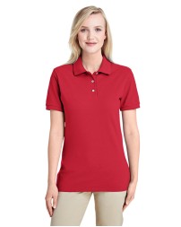 Jerzees 443WR Ladies' Premium Ringspun Cotton Piqué Polo