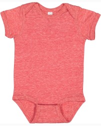 Rabbit Skins 4491 Infant Harborside Melange Jersey Bodysuit