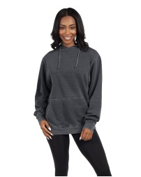 chicka-d 482 Ladies' Burnout Everybody Hooded Sweatshirt