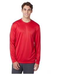 Hanes 482L Adult Cool DRI with FreshIQ Long-Sleeve Performance T-Shirt