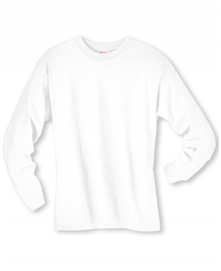 Hanes 5186   Adult Long-Sleeve Beefy-T