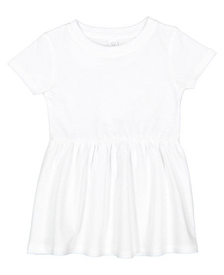 Rabbit Skins 5330RS Infant Fine Jersey Dress