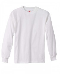 Hanes 5546   Youth Authentic-T Long-Sleeve T-Shirt