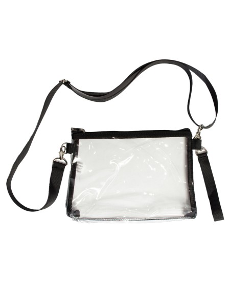 Liberty Bags 5785 Classic Clear Stadium Purse  Handbag