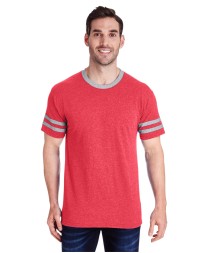 Jerzees 602MR Adult TRI-BLEND Varsity Ringer T-Shirt