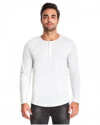 Next Level Apparel 6072   Men's Triblend Long-Sleeve Henley