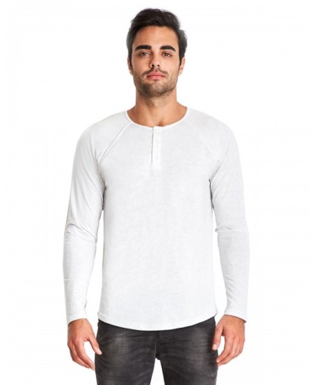 Next Level Apparel 6072   Men's Triblend Long-Sleeve Henley