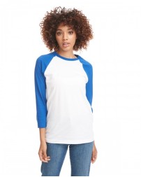 Next Level Apparel 6251   Unisex CVC 3/4 Sleeve Raglan Baseball T-Shirt