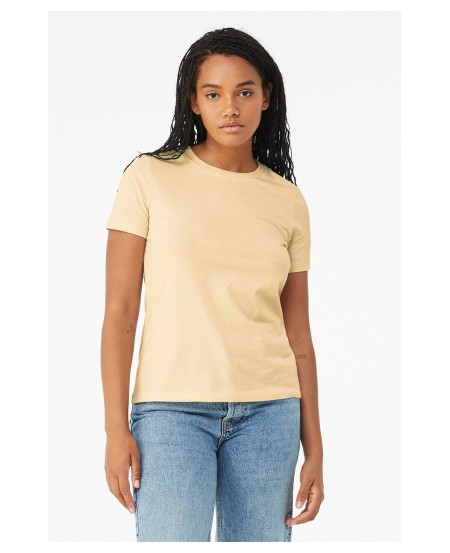 Bella + Canvas 6400CVC   Ladies' Relaxed Heather CVC Short-Sleeve T-Shirt