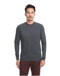 Next Level Apparel 6411 Unisex Sueded Long-Sleeve Crew