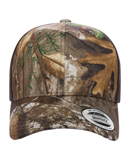 YP Classics 6606RC Realtree Camo Retro Trucker Cap