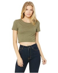 Bella  Canvas 6681 Ladies' Poly-Cotton Crop T-Shirt