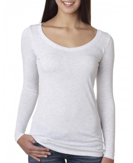 Next Level Apparel 6731   Ladies' Triblend Long-Sleeve Scoop