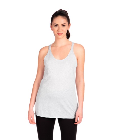 Next Level Apparel 6733 Ladies' Triblend Racerback Tank