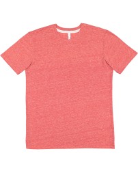 Live and Tell by LAT 6991 Men's Harborside Melange Jersey T-Shirt