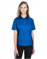 North End 77042   Ladies' Fuse Colorblock Twill Shirt