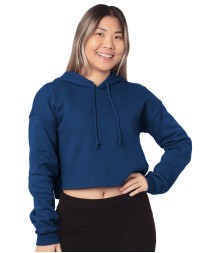 Bayside 7750 Ladies' USA Made Cropped Hooded Sweatshirt