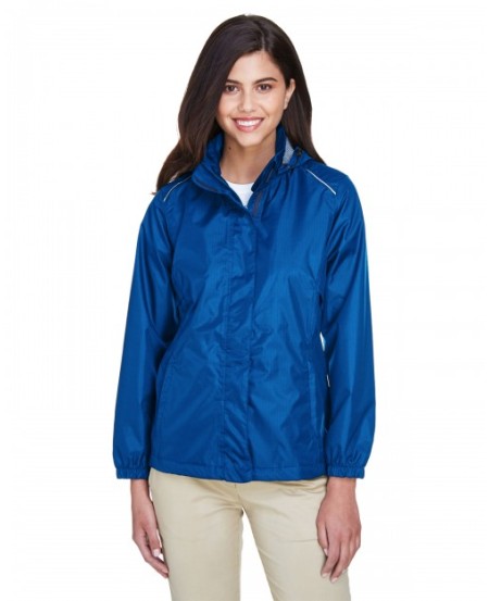 CORE365 78185   Ladies' Climate Seam-Sealed Lightweight Variegated Ripstop Jacket