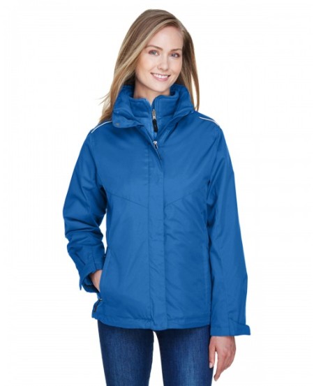 CORE365 78205   Ladies' Region 3-in-1 Jacket with Fleece Liner