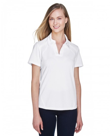 North End 78632   Ladies' Recycled Polyester Performance Pique Polo