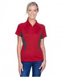 North End 78657   Ladies' Serac UTK cool?logik Performance Zippered Polo