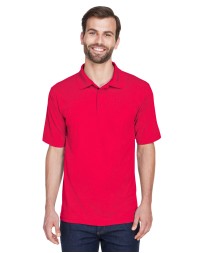 UltraClub 8210T Men's Tall Cool  Dry Mesh Piqué Polo