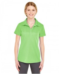 UltraClub 8220L   Ladies' Cool & Dry Jacquard Stripe Polo