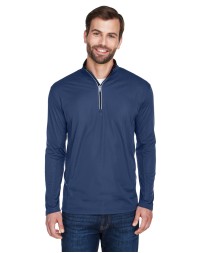 UltraClub 8230 Men's Cool  Dry Sport Quarter-Zip Pullover