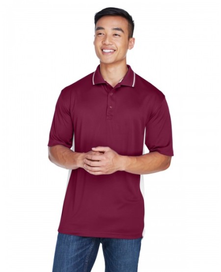 UltraClub 8406   Men's Cool & Dry Sport Two-Tone Polo