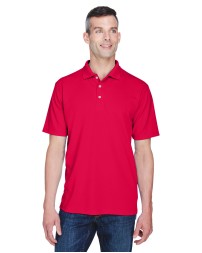 UltraClub 8445 Men's Cool  Dry Stain-Release Performance Polo