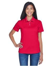 UltraClub 8445L Ladies' Cool  Dry Stain-Release Performance Polo