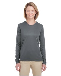 UltraClub 8622W Ladies' Cool  Dry Performance Long-Sleeve Top