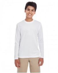 UltraClub 8622Y   Youth Cool & Dry Performance Long-Sleeve Top