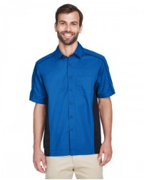 North End 87042   Men's Fuse Colorblock Twill Shirt