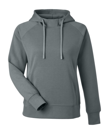 J America 8753JA Ladies' Apex Fleece Hooded Sweatshirt