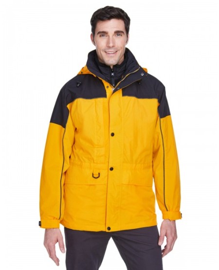 North End 88006   Adult 3-in-1 Two-Tone Parka