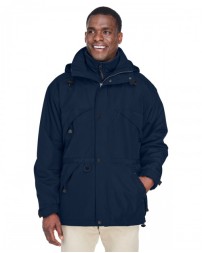 North End 88007   Adult 3-in-1 Parka with Dobby Trim