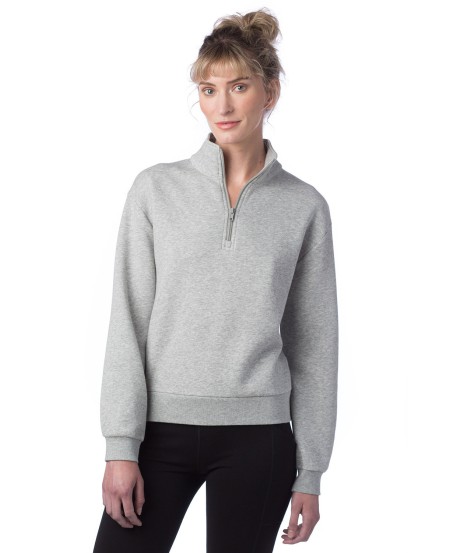 Alternative 8808PF   Ladies' Mock Quarter-Zip