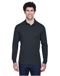 CORE365 88192T Men's Tall Pinnacle Performance Long-Sleeve Piqué Polo