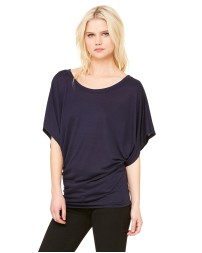 Bella  Canvas 8821 Ladies' Flowy Draped Sleeve Dolman T-Shirt