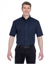 UltraClub 8977   Adult Short-Sleeve Whisper Twill