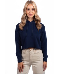 Next Level Apparel 9384 Ladies' Laguna Cropped Pullover Hooded Sweatshirt