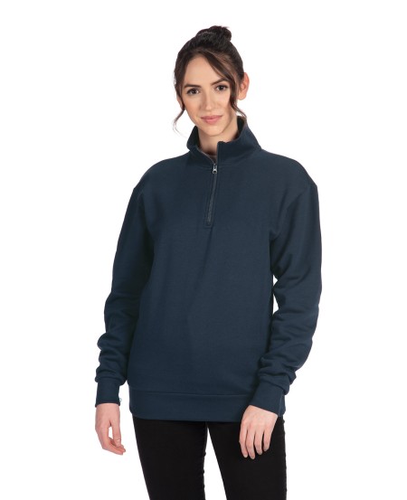 Next Level Apparel 9643   Unisex Fleece Quarter-Zip