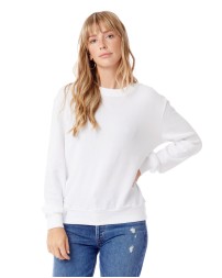 Alternative 9903ZT   Ladies' Washed Terry Throwback Pullover Sweatshirt